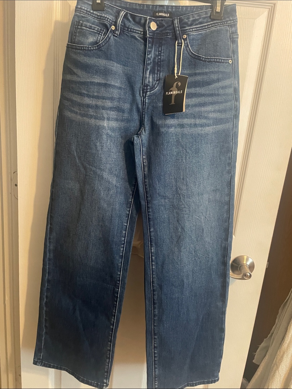 Women’s Flamingals wide-leg Jeans NWT